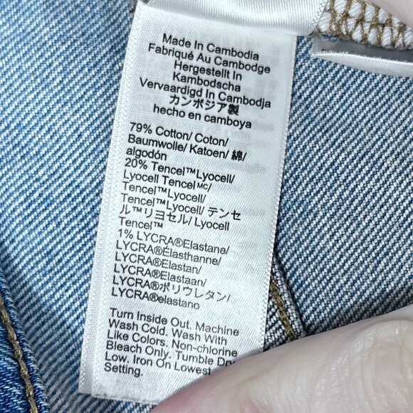 J.Crew Essential Straight Jean Light Wash Sz 25 - Picture 6 of 13